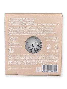 Velvet Touch Compact Highlighter 01 - Perla Soft - 2