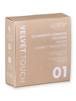 Velvet Touch Compact Highlighter 01 - Perla Soft - 1