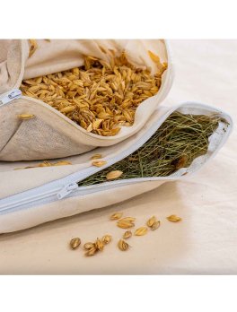 Venere - Cuscino Pula di Farro Biologica e Erbe Alpine - 5