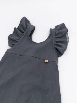 Vestito Salopette Bimba - Blu - 3