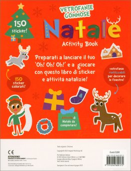 Vetrofanie Gommose - Natale Actvity Book — Libro - 3