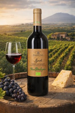 Vino Rosso Siciliano Syrah Bio IGP - 3