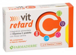 Vit C Retard - Integratore di Vitamina C con Rosa Canina - 1