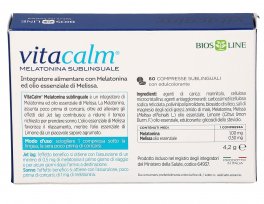 Vitacalm - Melatonina Sublinguale - in Compresse - 2