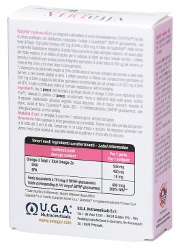 VitaDHA Materna 450 - Integratore di Omega-3 DHA Plus e Quatrefolic® in Perle - 2
