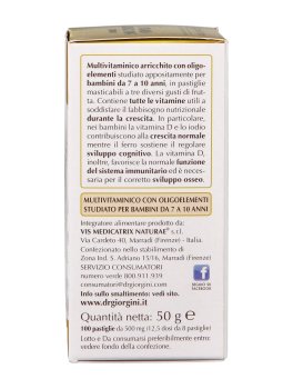 Vitamin Oligo 100-T Junior - Pastiglie - 6