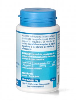 Vitamina B12 500 - Integratore di Vitamina B12 - 2