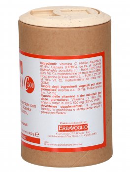 Vitamina C - Integratore a base di Vitamina C, Acerola e Rosa Canina - 2