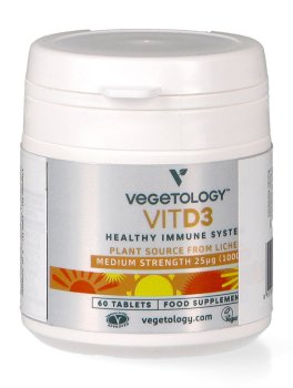 Vitamina D3 Vegetale 1000 IU Vegetology™ - 1