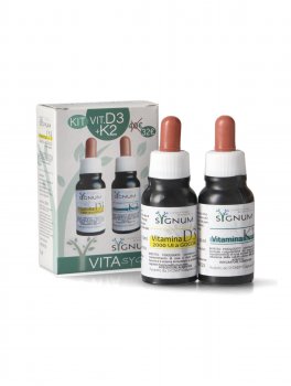 Vitasyg - Kit Integratore di Vitamina D3 + K2 - 4