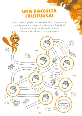 Viva L'autunno! Gioca e Impara — Libro - 3