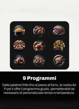 Vivo Air Fryer Dual Zone - Friggitrice ad Aria Verticale a Doppio Cassetto - 7