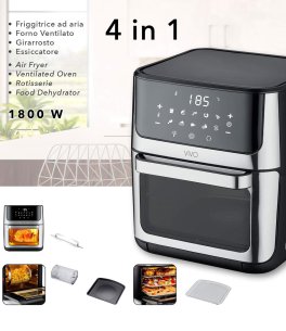 Vivo Air Fryer Multicooker - Friggitrice ad Aria - 4 in 1 - 4
