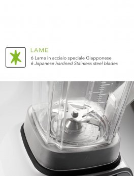 Vivo Blender Multifunzione - Bianco e Grigio - 5