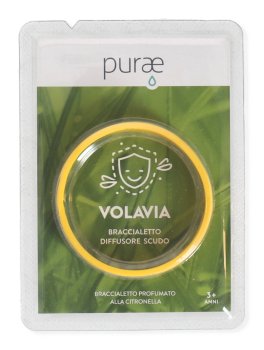 Volavia Diffusore Scudo - Braccialetto Profumato alla Citronella - 1