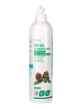 WC Gel Disincrostante con Oli EssenzialI di Pino, Menta e Eucalipto - 1