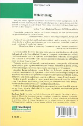 Web Listening — Libro - 2