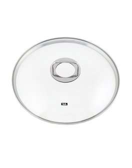 Wok Kunming in Acciao Inossidabile con Coperchio in Vetro - 3