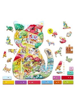 Woody Puzzle - Cuccioli - 3