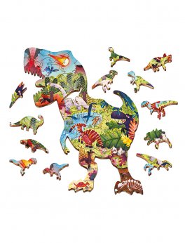 Woody Puzzle - Dinosauri - 3