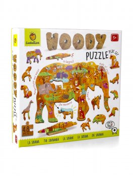 Woody Puzzle - La Savana - 1