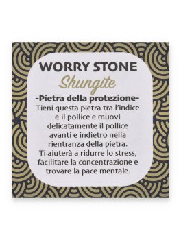 Worry Stone Pietra Ovale Piatta - 3