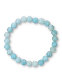 Bracciale "Sfera" in Amazzonite Naturale - 1