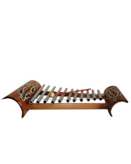 Xilofono in Bamboo Decorato - 2