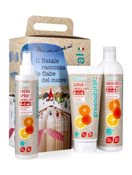 Xmas Beauty "Pattini D'Argento" con Bagnodoccia, Crema e Scrub Corpo A+C+E - 1