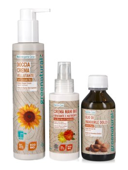 Xmas Beauty "Polar Express" con Doccia Crema + Olio Mandorle + Crema Mani - 4