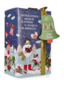 Xmas Box Casa Pulita con Multiuso all' Ossigeno Attivo + Pavimenti Universale + Sapone Fiori d’Arancio - 1