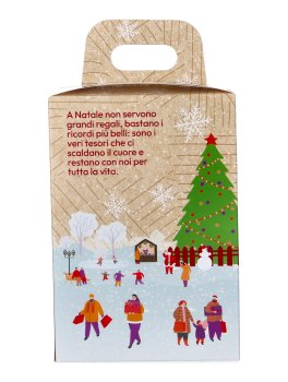 Xmas Box "Giostra Incantata" Legno e Petali con Crema Corpo e Sapone Profumato - 6