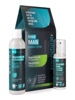Xmas Box Linea Man "Rigenera e Proteggi" con Bagnodoccia e Deodorante Uomo - 1