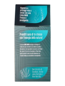 Xmas Box Linea Man "Rigenera e Proteggi" con Bagnodoccia e Detergente Viso Barba - 5