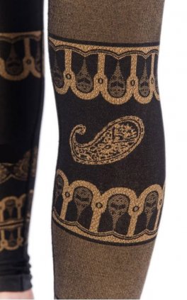 Yoga Leggings Bhakti Om - Nero - S-M - 6