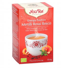 YOGI TEA® Energia Positiva - Mirtilli Rossi Ibisco - 1