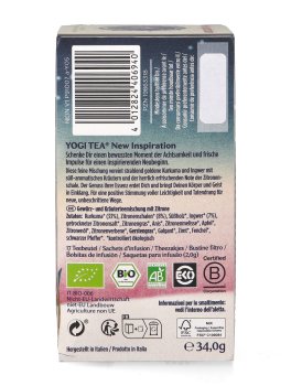 YOGI TEA® - Infuso Biologico New Inspiration - 2
