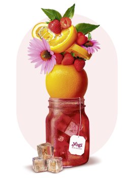 YOGI TEA® - Infuso "Cold Brew" Fragola e Arancia Bio - 4