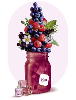 YOGI TEA® - Infuso "Cold Brew" Frutti di Bosco Misti - 6