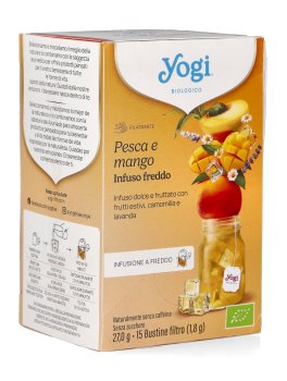 YOGI TEA® - Infuso "Cold Brew" Pesca e Mango - 1