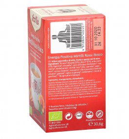 YOGI TEA® Infuso Energia Positiva - Mirtilli Rossi Ibisco Bio - 2