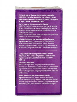 YOGI TEA® "Per i Sensi" Infuso con Oli Essenziali - Sogni Felici - 2