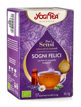 YOGI TEA® "Per i Sensi" Infuso con Oli Essenziali - Sogni Felici - 1