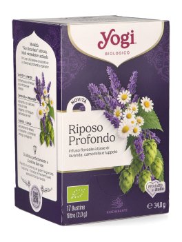 YOGI TEA® Riposo Profondo - Infuso Floreale con Lavanda, Camomilla e Luppolo - 1
