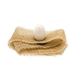 Yoni Egg - Pietra Ovale Giada Bianca - 1