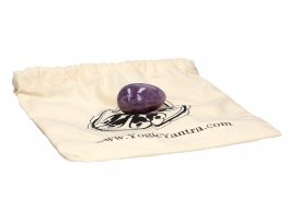 Yoni Egg - Pietra Ovale Ametista - 2