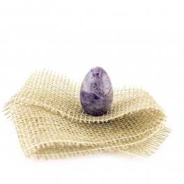 Yoni Egg - Pietra Ovale Ametista - 1