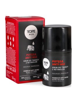 Yope Men - Power Face Crema Viso Anti Age Uomo - 1