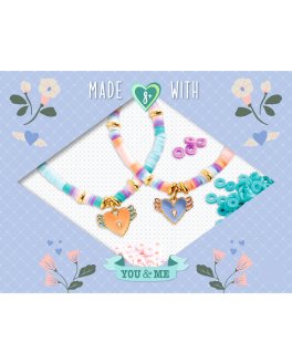 You & Me - Braccialetti Heishi Cuori - 3