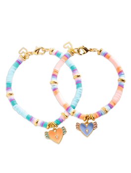 You & Me - Braccialetti Heishi Cuori - 5